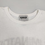 BOWWOW ELIMINATORS 8812 刺繍 定価16500円 サイズL 半袖Ｔシャツ カットソー ホワイト メンズ バウワウ【中古】6-0507S∞