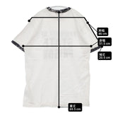 BOWWOW US PRISONER TRIM TEE サイズM 半袖Ｔシャツ カットソー ホワイト グレー メンズ バウワウ【中古】6-0507S∞