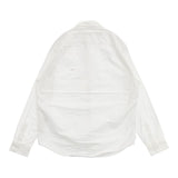 eYe COMME des GARCONS JUNYA WATANABE MAN/MAISON KITSUNE 綿オックス 定価46200円 長袖シャツ AD2023 24SS ホワイト メンズ アイ ジュンヤワタナベマン/メゾンキツネ【中古】6-0326M∞