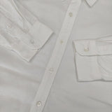 eYe COMME des GARCONS JUNYA WATANABE MAN/MAISON KITSUNE 綿オックス 定価46200円 長袖シャツ AD2023 24SS ホワイト メンズ アイ ジュンヤワタナベマン/メゾンキツネ【中古】6-0326M∞