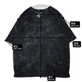 ATA アタ HEMP ORGANIC COTTON U NECK NEP TEE A01-01024 タイダイ 半袖Ｔシャツ カットソー 24SS ブラック メンズ【中古】6-0601S∞