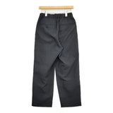 STILL BY HAND 2タックポリエステルパンツ 44 定価19800円 PT04251 イージー パンツ 25SS ブラック メンズ スティルバイハンド【中古】5-1022G♪