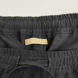 LAMOND. NEW SEMI WIDE SHARI PANTS定価18700円 LM-P-101 サイズ2 イージー パンツ 25SS チャコールグレー メンズ ラモンド【中古】5-1022M♪