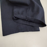 LAMOND. SEMI WIDE TROUSERS 定価19800円 LM-P-109 スラックス パンツ ネイビー メンズ ラモンド【中古】5-1205T∞