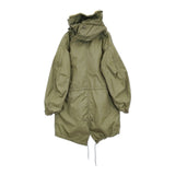 US.ARMY 70年代 M-65 フィッシュテールパーカー フルセット 米軍 モッズコート カーキ メンズ ユーエスアーミー/アメリカ軍【中古】5-1210T♪