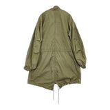 US.ARMY 70年代 M-65 フィッシュテールパーカー フルセット 米軍 モッズコート カーキ メンズ ユーエスアーミー/アメリカ軍【中古】5-1210T♪