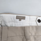MARGARET HOWELL WASHED DENSE COTTON POPLIN TROUSERS 定価28600円 579-1140019 パンツ ベージュ メンズ マーガレットハウエル【中古】6-0411G∞