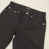 A.P.C. RN149947 ボタンフライ ブラックジーンズ デニムパンツ ブラック メンズ アーペーセー【中古】6-0104G∞