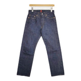 RESOLUTE ワンウォッシュの14オンスデニム 710 W29L29 ジーンズ デニムパンツ ネイビー メンズ リゾルト【中古】6-0104G∞