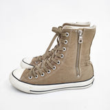 CONVERSE オールスター 100 Z SHIN-HI 25cm ハイカット スニーカー ライトブラウン レディース コンバース【中古】6-0208G◎