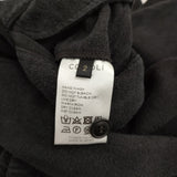 COMOLI シルクネップ ドローストリングパンツ サイズ2 定価46200円 X01-03009 イージー パンツ 23SS ブラック メンズ コモリ【中古】5-1022M♪