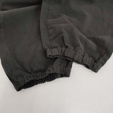 COMOLI 製品染 ドローストリングパンツ サイズ3 定価50600円 A03-03004 イージー パンツ 24AW ブラック メンズ コモリ【中古】5-1026G♪