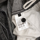 COMOLI ベルテッドデニムパンツ 定価33000円 サイズ3 U03-03011 デニムパンツ ブラック メンズ コモリ【中古】5-1022G♪