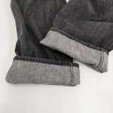 COMOLI ベルテッドデニムパンツ 定価33000円 サイズ3 U03-03011 デニムパンツ ブラック メンズ コモリ【中古】5-1022G♪