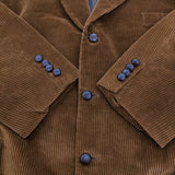 Brooks Brothers コーデュロイ サイズ49REG テーラードジャケット ブラウン メンズ ブルックスブラザーズ【中古】5-1210T♪