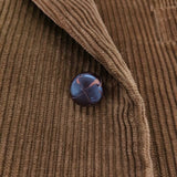Brooks Brothers コーデュロイ サイズ49REG テーラードジャケット ブラウン メンズ ブルックスブラザーズ【中古】5-1210T♪