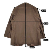 Brooks Brothers MOON サイズ50R カシミヤ混 ウール 2B テーラードジャケット ブラウン メンズ ブルックスブラザーズ【中古】5-1210T♪