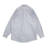 L.L.Bean BDシャツ ボタンダウン トラディショナルフィット Traditional Fit 長袖シャツ ライトブルー メンズ エルエルビーン【中古】6-0104G∞