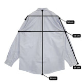 L.L.Bean BDシャツ ボタンダウン トラディショナルフィット Traditional Fit 長袖シャツ ライトブルー メンズ エルエルビーン【中古】6-0104G∞