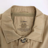 L.L.Bean サイズXXＬ 501329 ポリエステルナイロン ステンカラーコート ベージュ メンズ エルエルビーン【中古】5-1205M∞