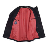 J.PRESS メルトンピーコート ウールPコート COOVKW0001 定価69300円 サイズL ピーコート ネイビー メンズ ジェイプレス【中古】5-1210A♪