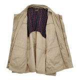 Eddie Bauer サファリジャケット XL コットン ジャケット ベージュ メンズ エディー・バウアー【中古】5-1205M∞