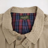 Eddie Bauer サファリジャケット XL コットン ジャケット ベージュ メンズ エディー・バウアー【中古】5-1205M∞