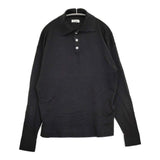 nakedgauge ネイキッドゲージ 25SS 80POLO SS サイズ2 定価39600円 ポロシャツ NG25S-KSW01 セーター ニット ブラック メンズ【中古】6-0320M♪