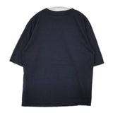 MARGARET HOWELL 579-0166608 サイドスリット コットン 半袖Ｔシャツ カットソー 濃紺 ネイビー メンズ マーガレットハウエル【中古】6-0507S∞