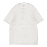 A VONTADE ヘンリーネック コットン サイズS 半袖Ｔシャツ カットソー ホワイト メンズ アボンタージ【中古】6-0507S∞