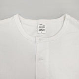 A VONTADE ヘンリーネック コットン サイズS 半袖Ｔシャツ カットソー ホワイト メンズ アボンタージ【中古】6-0507S∞