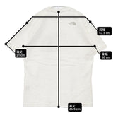 THE NORTH FACE ショートスリーブビッグロゴティー S/S Big Logo Tee NT32356 半袖Ｔシャツ カットソー ホワイト メンズ ザノースフェイス【中古】6-0507S∞