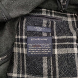 CIRCOLO 1901 ルーマニア製 0204-283020UA ブレザー サイズ44 チェック 2B テーラードジャケット グレー ホワイト メンズ チルコロ【中古】5-1210T♪