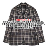 CIRCOLO 1901 ルーマニア製 0204-283020UA ブレザー サイズ44 チェック 2B テーラードジャケット グレー ホワイト メンズ チルコロ【中古】5-1210T♪