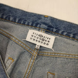 MAISON MARGIELA 4 14 ジーンズ ウオッシュ加工 SI1LA0001 S30561 デニムパンツ ライトブルー メンズ メゾンマルジェラ【中古】6-0412G∞