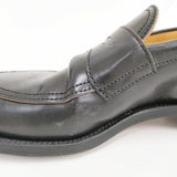 MAKERS BUTT V TIP LOAFER サイズ7 ローファー ブラック メンズ メイカーズ【中古】6-0202G◎