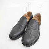 MAKERS PUNCHED SLIPON 6 1/2サイズ シューズ・靴 ブラック メンズ メイカーズ【中古】6-0202G◎