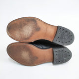 MAKERS PUNCHED SLIPON 6 1/2サイズ シューズ・靴 ブラック メンズ メイカーズ【中古】6-0202G◎