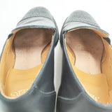 MAKERS PUNCHED SLIPON 6 1/2サイズ シューズ・靴 ブラック メンズ メイカーズ【中古】6-0202G◎