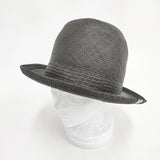 HUNTISM バオ パナマハット サイズM 帽子 ハット ブラック メンズ ハンティズム【中古】6-0216S◎