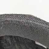 HUNTISM バオ パナマハット サイズM 帽子 ハット ブラック メンズ ハンティズム【中古】6-0216S◎