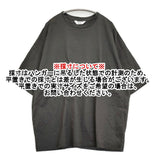 Name. SILKETE COTTON BIG TEE NMCU-001 サイズ1 半袖Ｔシャツ カットソー チャコールグレー メンズ ネーム【中古】6-0424S♪