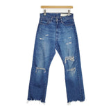 KURO AVENIR ダメージ加工 ジーンズ サイズ29 デニムパンツ ブルー メンズ クロ【中古】6-0318G∞