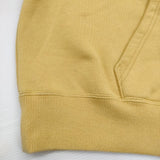 Name. RAYERED SLEEVE ZIP HOODIE サイズ1 定価31900円 NMCU-042 レイヤード パーカー 25SS イエロー ベージュ メンズ ネーム【中古】5-1108M♪