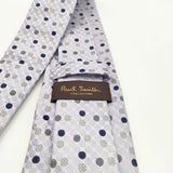PAUL SMITH COLLECTION シルク100％ ドット柄 ネクタイ ラベンダー メンズ ポールスミスコレクション【中古】5-1130G∞