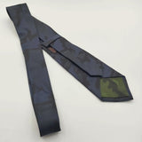 PAUL SMITH COLLECTION シルク100％ 迷彩 カモフラ ネクタイ ネイビー メンズ ポールスミスコレクション【中古】5-1130G∞