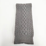 Maison Martin Margiela ケーブル ウール マフラー グレージュ メンズ メゾンマルタンマルジェラ【中古】5-1202T◎