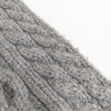 Maison Martin Margiela ケーブル ウール マフラー グレージュ メンズ メゾンマルタンマルジェラ【中古】5-1202T◎