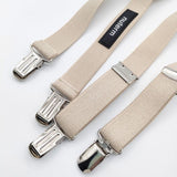 nuterm サスペンダー ベージュ メンズ ニューターム【中古】5-1130G∞