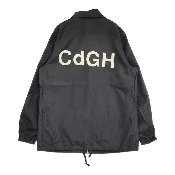 COMME des GARCONS HOMME 90年代 バックロゴ コーチジャケット サイズM HJ-100770 AD1999 ブラック メンズ コムデギャルソンオム【中古】5-1108M♪